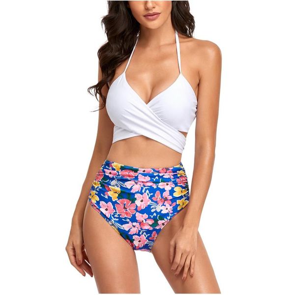 women's swimwear swimsuit bikinis 2021 woman bathing suit print tankini two piece swimsuits shorts bikini, White;black
women's swimwear swimsuit bikinis 2021 woman bathing suit print tankini two piece swimsuits shorts bikini, White;black