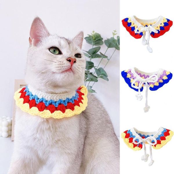 cat collars & leads pet collar nice-looking colorful knitted scarf necklace beautiful
cat collars & leads pet collar nice-looking colorful knitted scarf necklace beautiful
