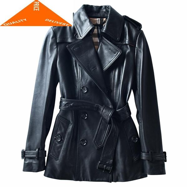 women's leather & faux genuine winter jacket women clothes 2021 streetwear real sheepskin coat female biker montone jackets hiver lw985, Black
women's leather & faux genuine winter jacket women clothes 2021 streetwear real sheepskin coat female biker montone jackets hiver lw985, Black