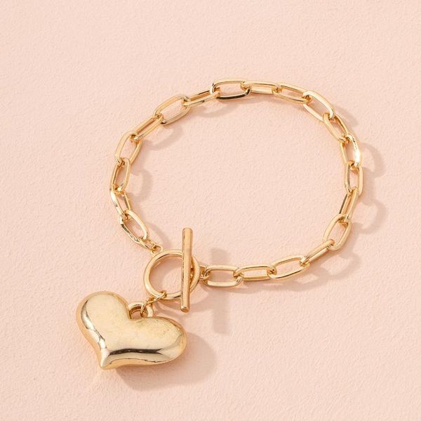 japanese and korean ins style web celebrity simple design love pendant bracelet fashion creative cold wind buckle chain bracelet, Black
japanese and korean ins style web celebrity simple design love pendant bracelet fashion creative cold wind buckle chain bracelet, Black