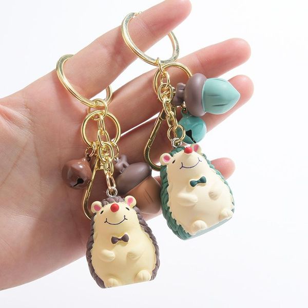keychains fashion small hedgehog keychain cute and pine cone key ring car bag exquisite pendant couple, Silver
keychains fashion small hedgehog keychain cute and pine cone key ring car bag exquisite pendant couple, Silver