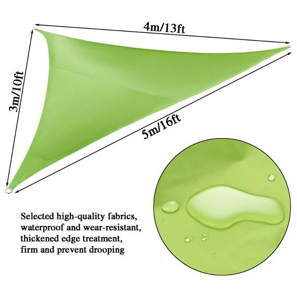shade swimming pool balcony terrace right angle sail sunshade 3x4x5m courtyard waterproof 3*4*5 m for outdoor patio backyard
shade swimming pool balcony terrace right angle sail sunshade 3x4x5m courtyard waterproof 3*4*5 m for outdoor patio backyard