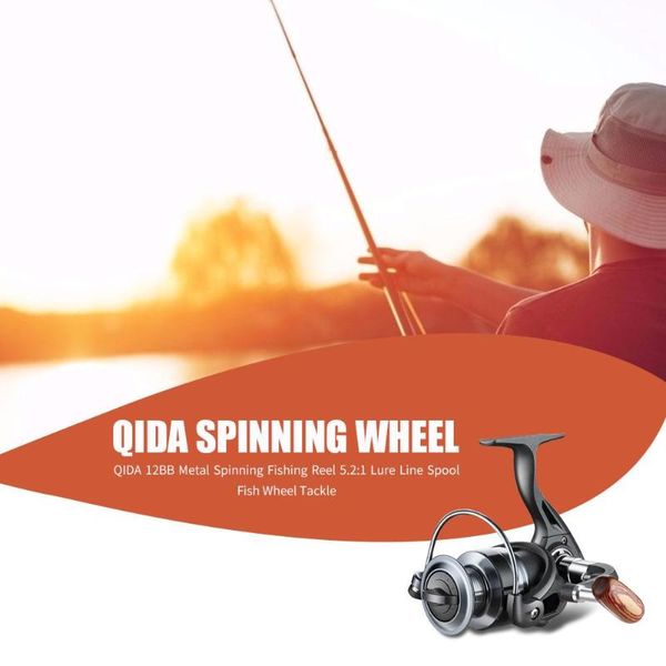 durable fishing reels easy to carry wear-resistant line spool spinning reel 5.2:1 speed ratio 12bb metal fish wheel baitcasting
durable fishing reels easy to carry wear-resistant line spool spinning reel 5.2:1 speed ratio 12bb metal fish wheel baitcasting