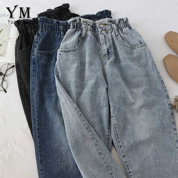 yuoomuoo soft vintage boyfriend jeans for women elastic high waist mom black jeans harajuku long denim pants 211112, Blue
yuoomuoo soft vintage boyfriend jeans for women elastic high waist mom black jeans harajuku long denim pants 211112, Blue