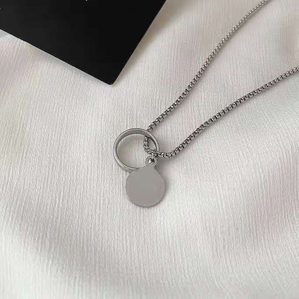 two-wearing ring necklace female temperament net red hip-hop couple simple personality pendant does not fade, Silver
two-wearing ring necklace female temperament net red hip-hop couple simple personality pendant does not fade, Silver