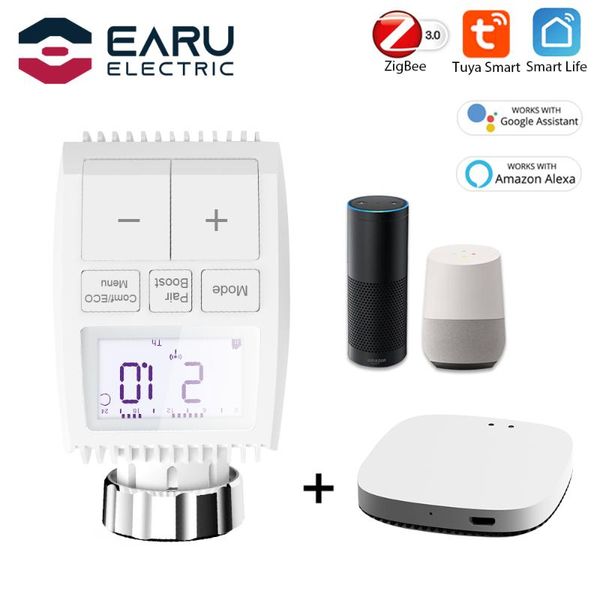 smart home control wifi radiator actuator zigbee3.0 programmable thermostatic valve temperature controller for tuya alexa google assistant
smart home control wifi radiator actuator zigbee3.0 programmable thermostatic valve temperature controller for tuya alexa google assistant