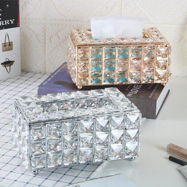 tissue box european-style large capacity faux crystal square napkin storage holder for home boxes & napkins
tissue box european-style large capacity faux crystal square napkin storage holder for home boxes & napkins
