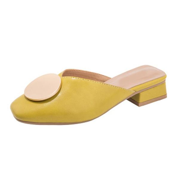 women slippers fashion on slides women's square toe low heel mules woman slip shoes female casual footwear, Black
women slippers fashion on slides women's square toe low heel mules woman slip shoes female casual footwear, Black