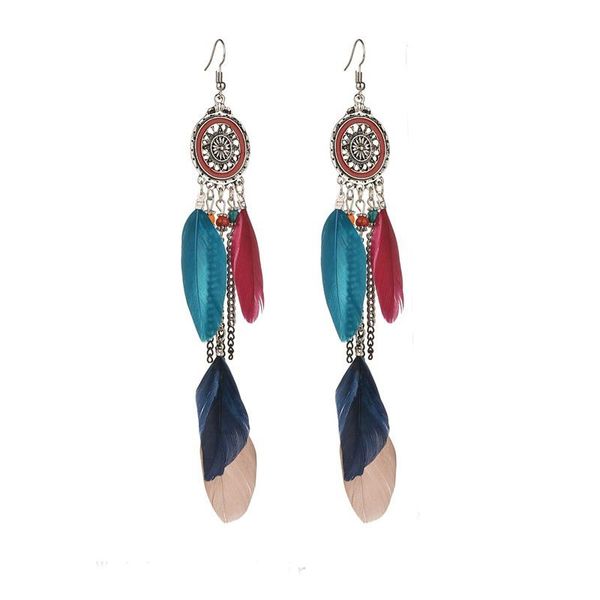 silver color tassel earrings feather long colourful party exaggerated jewlery wholesale womens girls gift drop dangle & chandelier
silver color tassel earrings feather long colourful party exaggerated jewlery wholesale womens girls gift drop dangle & chandelier