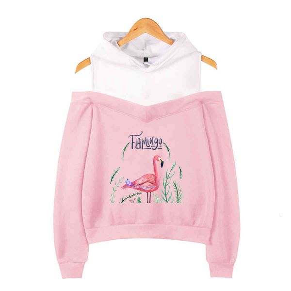 women hoodie new y2k fan flamingo print hoodies off shoulder sweatshirt girl pullover harajuku streetwear autumn winter clothes, Black
women hoodie new y2k fan flamingo print hoodies off shoulder sweatshirt girl pullover harajuku streetwear autumn winter clothes, Black