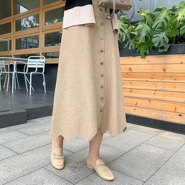 skirts women's knit skirt button autumn winter high waist elastic a-line big swing plus size 100kg female 2021 5088, Black
skirts women's knit skirt button autumn winter high waist elastic a-line big swing plus size 100kg female 2021 5088, Black