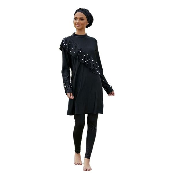 swim wear black swimming suit for burkini muslim fashion swimwear women swimsuit long sleeve three-piece set
swim wear black swimming suit for burkini muslim fashion swimwear women swimsuit long sleeve three-piece set