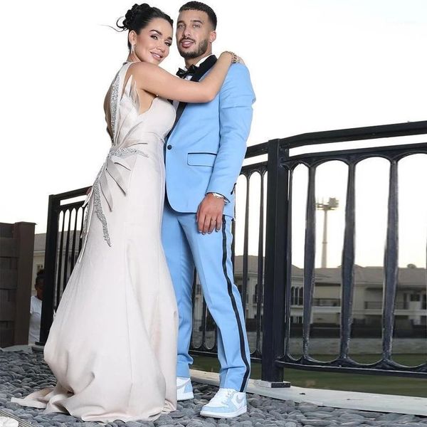 men's suits & blazers latest fashion blue wedding men costume homme prom terno masculino slim fit groom tuxedos blazer 2 pcs jacket pan, White;black
men's suits & blazers latest fashion blue wedding men costume homme prom terno masculino slim fit groom tuxedos blazer 2 pcs jacket pan, White;black