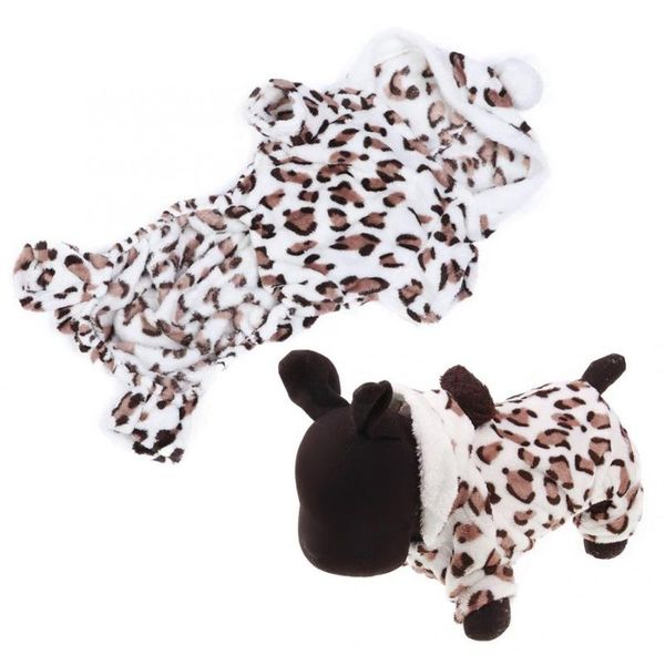 pet dog cat plush cute clothes leopard print costume nightclothes keep warm hooded design for autumn and winter jumpsuits apparel
pet dog cat plush cute clothes leopard print costume nightclothes keep warm hooded design for autumn and winter jumpsuits apparel