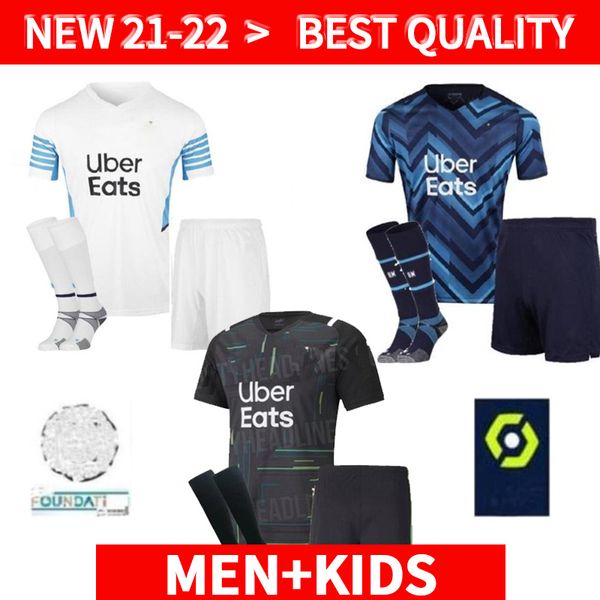 kit + kids sets socks 21 22 marseille soccer jerseys gerson ünder olympique milik maillot de foot 2021 2022 payet guendouzi kamara football, Black
kit + kids sets socks 21 22 marseille soccer jerseys gerson ünder olympique milik maillot de foot 2021 2022 payet guendouzi kamara football, Black