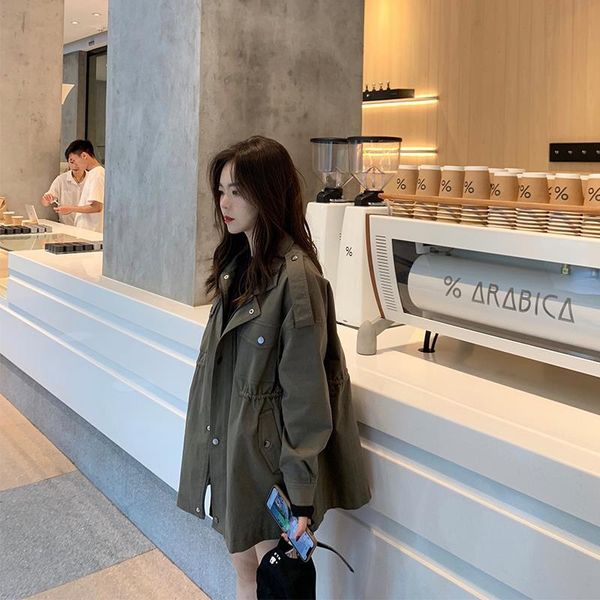 women's jackets 2021 spring and autumn women korean elegant harajuku leisure coats vintage students loose zipper pockets cargo jacket s, Black;brown
women's jackets 2021 spring and autumn women korean elegant harajuku leisure coats vintage students loose zipper pockets cargo jacket s, Black;brown