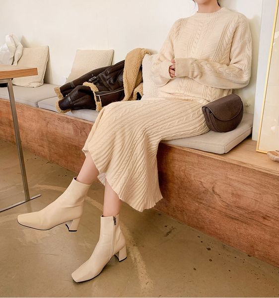 two piece dress 2 piece set women fashion long-sleeved loose sweater and half-length skirt autumn women's elegant suit je7f, White
two piece dress 2 piece set women fashion long-sleeved loose sweater and half-length skirt autumn women's elegant suit je7f, White