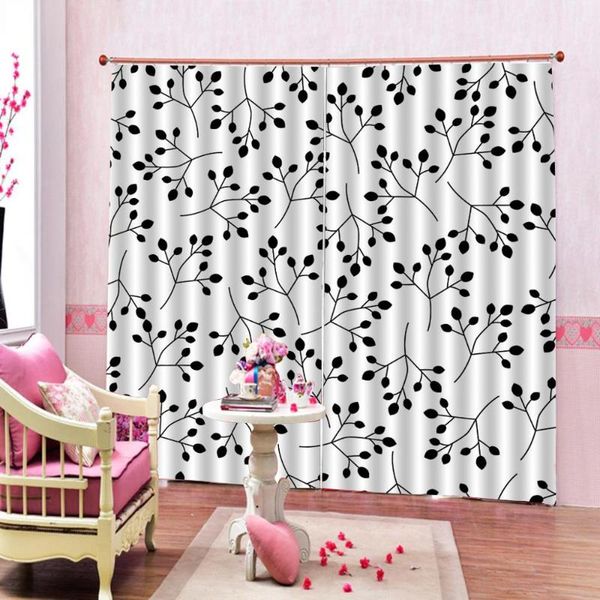 curtain & drapes simple black and white flower curtains luxury blackout 3d window for living room modern
curtain & drapes simple black and white flower curtains luxury blackout 3d window for living room modern