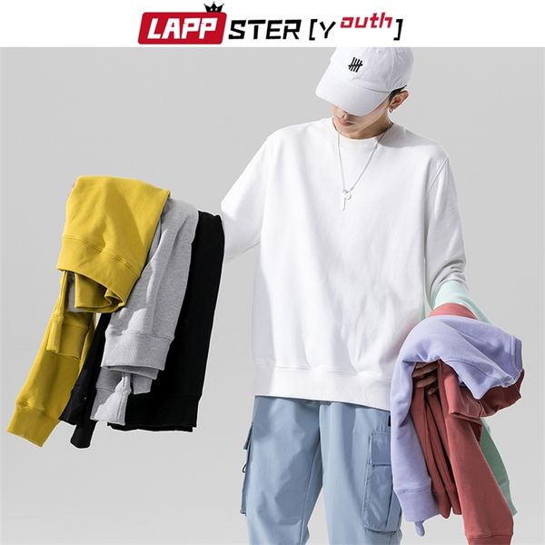 men 7 colors harajuku casual hoodies pullover autumn mens japanese streetwear solid sweatshirts korean 210420, Black
men 7 colors harajuku casual hoodies pullover autumn mens japanese streetwear solid sweatshirts korean 210420, Black