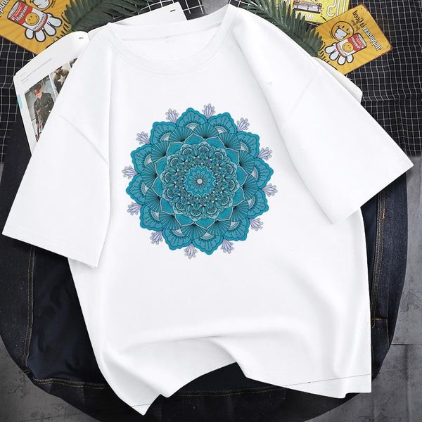 men's t-shirts mandala flowers stripes thermo funny women t-shirt girl summer 90s print men tee,drop ship, White;black
men's t-shirts mandala flowers stripes thermo funny women t-shirt girl summer 90s print men tee,drop ship, White;black