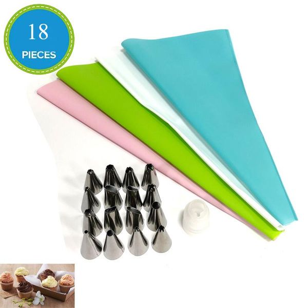 baking & pastry tools meibum 18pcs cake decorating stainless icing tips confectionery nozzle cream bag tip sets nozzles converter
baking & pastry tools meibum 18pcs cake decorating stainless icing tips confectionery nozzle cream bag tip sets nozzles converter