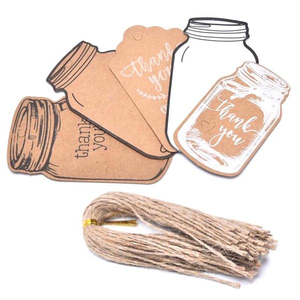 greeting cards 50pcs kraft paper tags thank you bottle shape labels with rope gift wrapping
greeting cards 50pcs kraft paper tags thank you bottle shape labels with rope gift wrapping