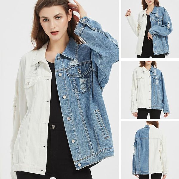 women's jackets jacket cowgirl spring and autumn korean version loose 2021 harajuku all-match, Black;brown
women's jackets jacket cowgirl spring and autumn korean version loose 2021 harajuku all-match, Black;brown