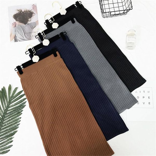 skirts autumn winter knitted womens 2021 high waist pencil skirt elegant bodycon black grey khaki midi zz596
skirts autumn winter knitted womens 2021 high waist pencil skirt elegant bodycon black grey khaki midi zz596