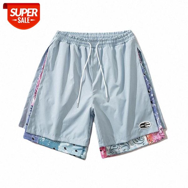 net red cashew print sports loose oversize shorts casual men's pants five-point #pr4f, Black
net red cashew print sports loose oversize shorts casual men's pants five-point #pr4f, Black
