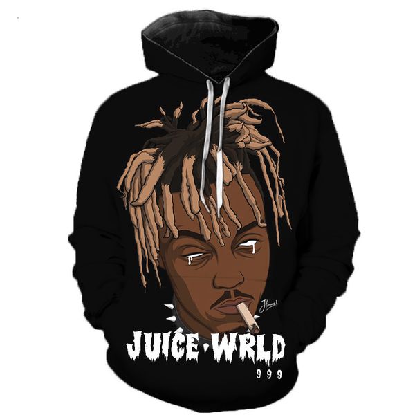 men's hoodies & sweatshirts rapper juice wrld 3d printed hoodie men women fashion casual pullover hip hop singer streetwear oversized k, Black
men's hoodies & sweatshirts rapper juice wrld 3d printed hoodie men women fashion casual pullover hip hop singer streetwear oversized k, Black