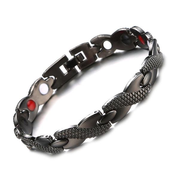 4pcs copper dragon pattern healthy germanium magnetic bracelet for black men power therapy magnet health care jewelry charm bracelets, Golden;silver
4pcs copper dragon pattern healthy germanium magnetic bracelet for black men power therapy magnet health care jewelry charm bracelets, Golden;silver