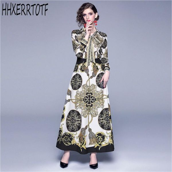 casual dresses 2021 spring fashion designer vintage dress women single-breasted flower chain print elegant, Black;gray
casual dresses 2021 spring fashion designer vintage dress women single-breasted flower chain print elegant, Black;gray