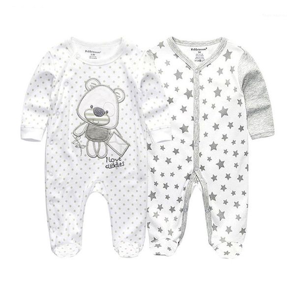 jumpsuits autumn born 1/2pcs cotton baby rompers pajamas boy clothes full sleeve girl cartoon roupas de1, Blue
jumpsuits autumn born 1/2pcs cotton baby rompers pajamas boy clothes full sleeve girl cartoon roupas de1, Blue