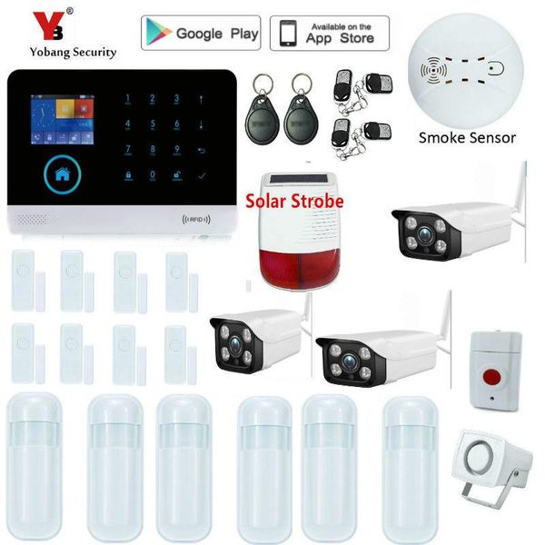 wifi gsm app rfid wirelesss home security alarm system touch keyboard 433mhz door detector infrared sensor systems
wifi gsm app rfid wirelesss home security alarm system touch keyboard 433mhz door detector infrared sensor systems