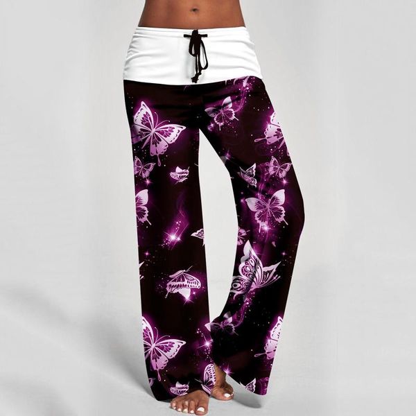 women's pants & capris 2021 style high waist loose butterfly printed casual baggy pant women autumn female pantalon mujer, Black;white
women's pants & capris 2021 style high waist loose butterfly printed casual baggy pant women autumn female pantalon mujer, Black;white
