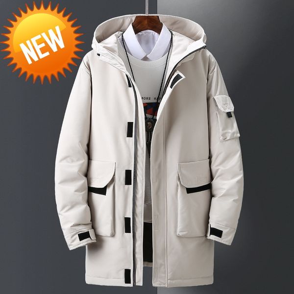 winter male jacket solid color parkas white duck men's down long warm thick man casual parka puffer, Black
winter male jacket solid color parkas white duck men's down long warm thick man casual parka puffer, Black