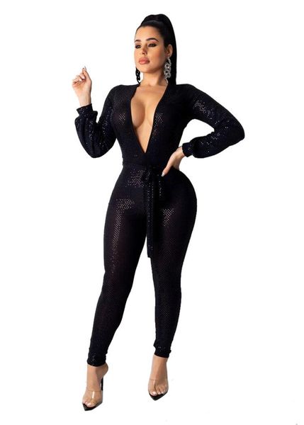 women's jumpsuits & rompers deep v-neck back hollow out design lady night club fashion shiny sequined catsuits, Black;white
women's jumpsuits & rompers deep v-neck back hollow out design lady night club fashion shiny sequined catsuits, Black;white