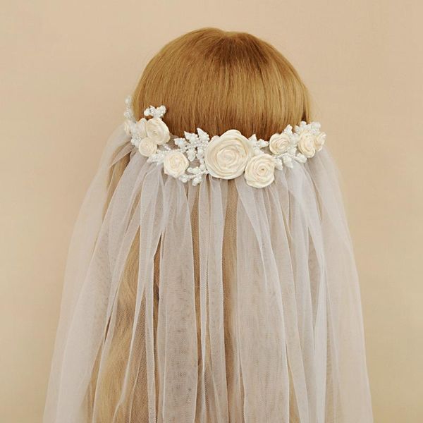 bridal veils wedding edage for bride soft tulle veil with flower short layered vail white 2021, Black
bridal veils wedding edage for bride soft tulle veil with flower short layered vail white 2021, Black