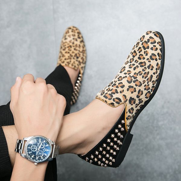 chaussures pour hommes loafers shoes men faux suede casual fashion comfortable outdoors shallow leopard print simplicity slip on dh481, Black
chaussures pour hommes loafers shoes men faux suede casual fashion comfortable outdoors shallow leopard print simplicity slip on dh481, Black