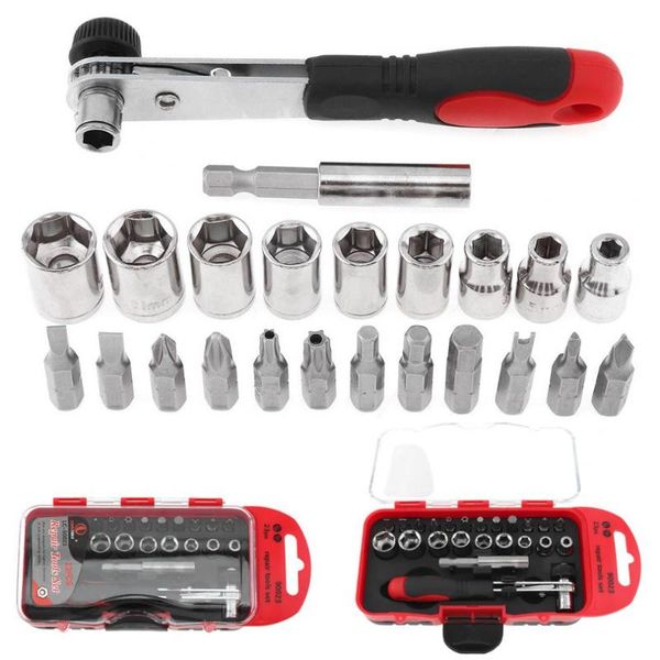 hand tools carbon steel portable 23pcs multifunction 1 / 4 " kit with plastic box for motorcycle car repair
hand tools carbon steel portable 23pcs multifunction 1 / 4 " kit with plastic box for motorcycle car repair