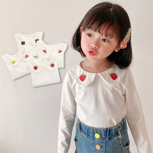 baby girls bottoming shirts 2021 spring kids doll collar long sleeve t shirt children's clothing toddlers cotton tshirts t-shirts, Blue
baby girls bottoming shirts 2021 spring kids doll collar long sleeve t shirt children's clothing toddlers cotton tshirts t-shirts, Blue