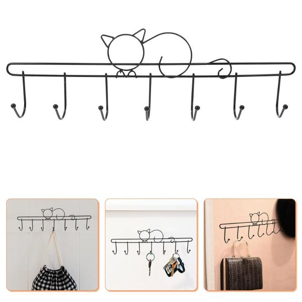 hooks & rails 1pc home iron lovely cat design clothes hook wall mounted storage (black)
hooks & rails 1pc home iron lovely cat design clothes hook wall mounted storage (black)