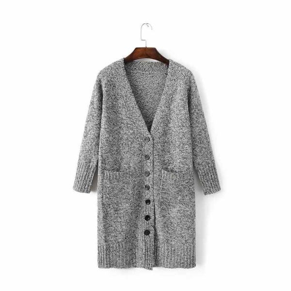women's sweaters 2021 autumn winter wear long thick knitted cardigan large code v neck pocket sweater jacket women loose, White;black
women's sweaters 2021 autumn winter wear long thick knitted cardigan large code v neck pocket sweater jacket women loose, White;black