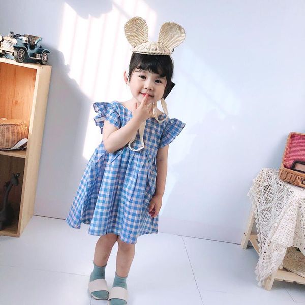 summer dress sleeveless girls plaid birthday party princess for children vestidos 1-4y girl's dresses, Red;yellow
summer dress sleeveless girls plaid birthday party princess for children vestidos 1-4y girl's dresses, Red;yellow