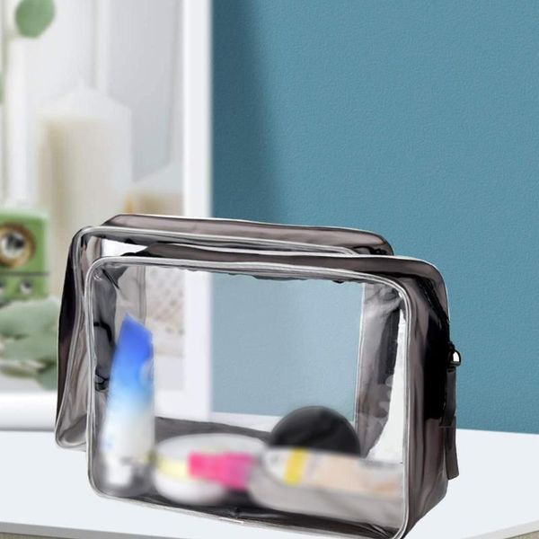 storage boxes & bins portable pvc cosmetic bag with zipper transparent makeup bath toiletries organizer waterproof female convenient
storage boxes & bins portable pvc cosmetic bag with zipper transparent makeup bath toiletries organizer waterproof female convenient
