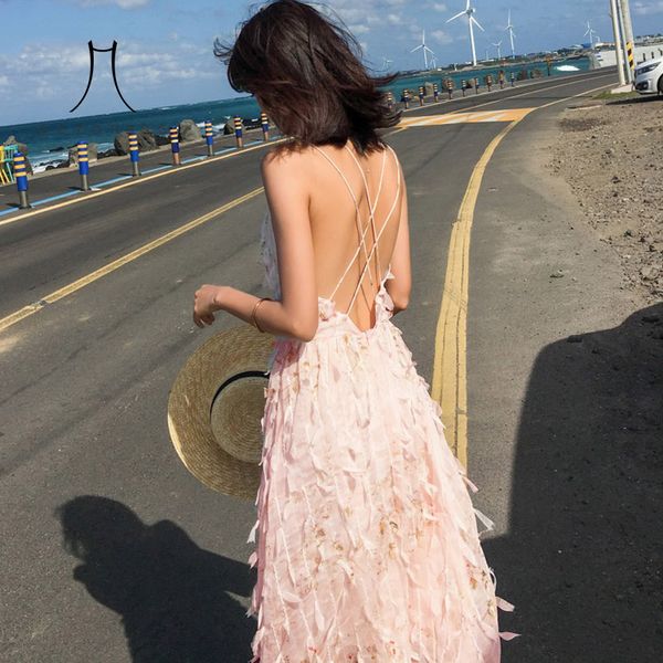 heydress women dress new fashion summer elegant slim casual party beach runway backless spaghetti strap long maxi dress 210426, Black;gray
heydress women dress new fashion summer elegant slim casual party beach runway backless spaghetti strap long maxi dress 210426, Black;gray