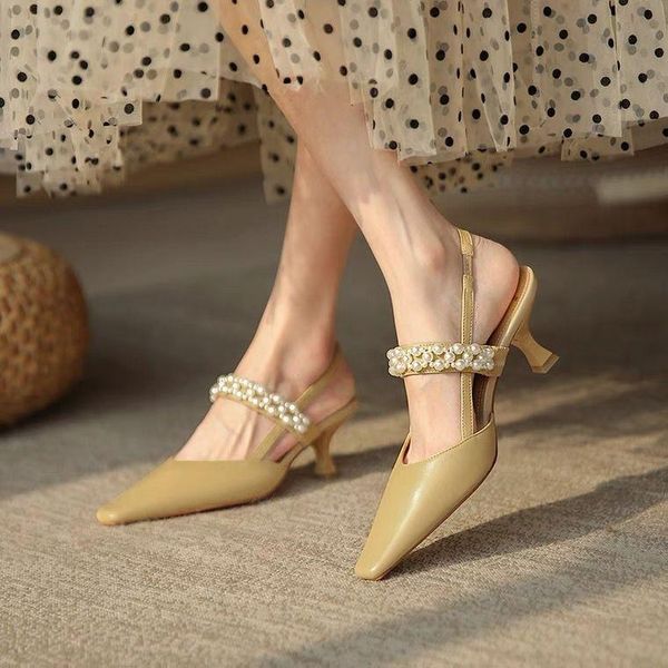 sandals 2021 summer luxury open shoes heel square toe shallow mouth suit female beige fashion pearl elastic band girls stiletto, Black
sandals 2021 summer luxury open shoes heel square toe shallow mouth suit female beige fashion pearl elastic band girls stiletto, Black