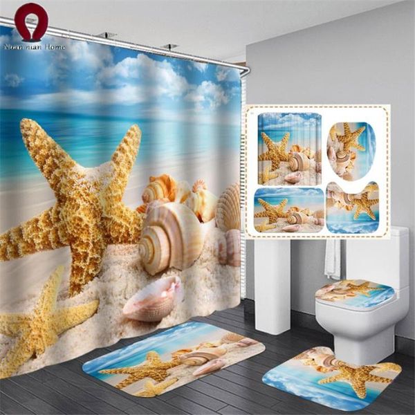 shower curtains curtain starfish shell bathroom waterproof 3d digital printed foot pad toilet seat to customize s
shower curtains curtain starfish shell bathroom waterproof 3d digital printed foot pad toilet seat to customize s