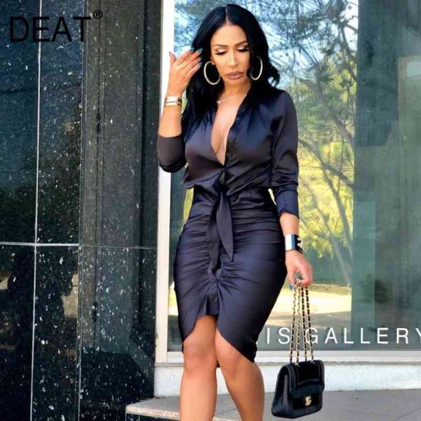 solid color v-neck collar long sleeve lace up pleated dress style y2k clothes summer for women gx835 210421, Black;gray
solid color v-neck collar long sleeve lace up pleated dress style y2k clothes summer for women gx835 210421, Black;gray