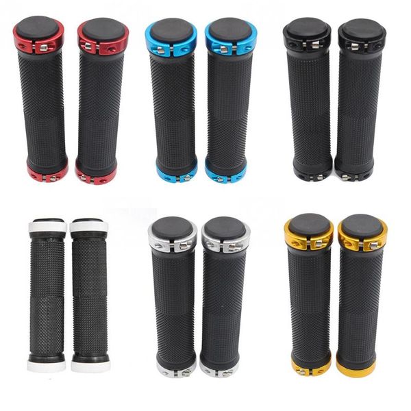 handlebars 1 pair handlebar grips bicycle road mountain bike handle double lock on aluminium alloy hand cover
handlebars 1 pair handlebar grips bicycle road mountain bike handle double lock on aluminium alloy hand cover